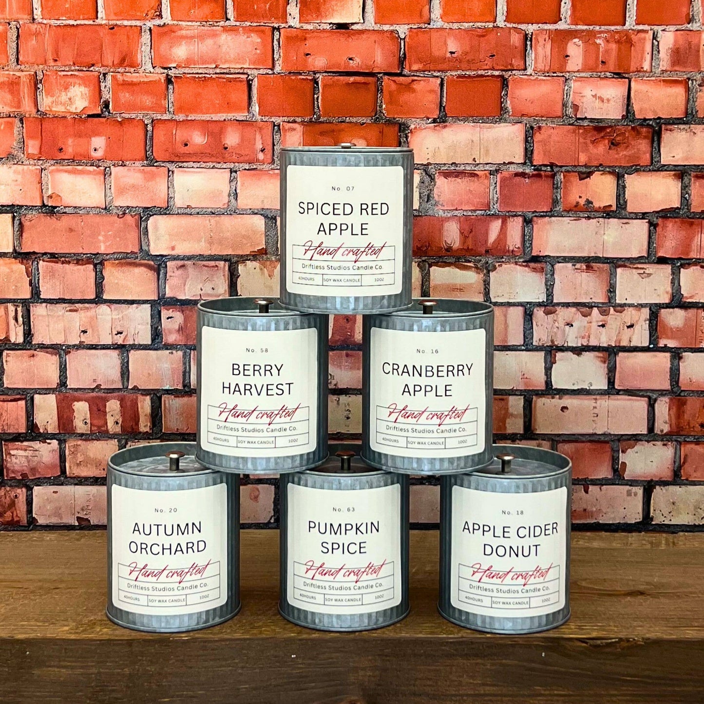 Apple Cider Donut Fall Farmhouse Candle