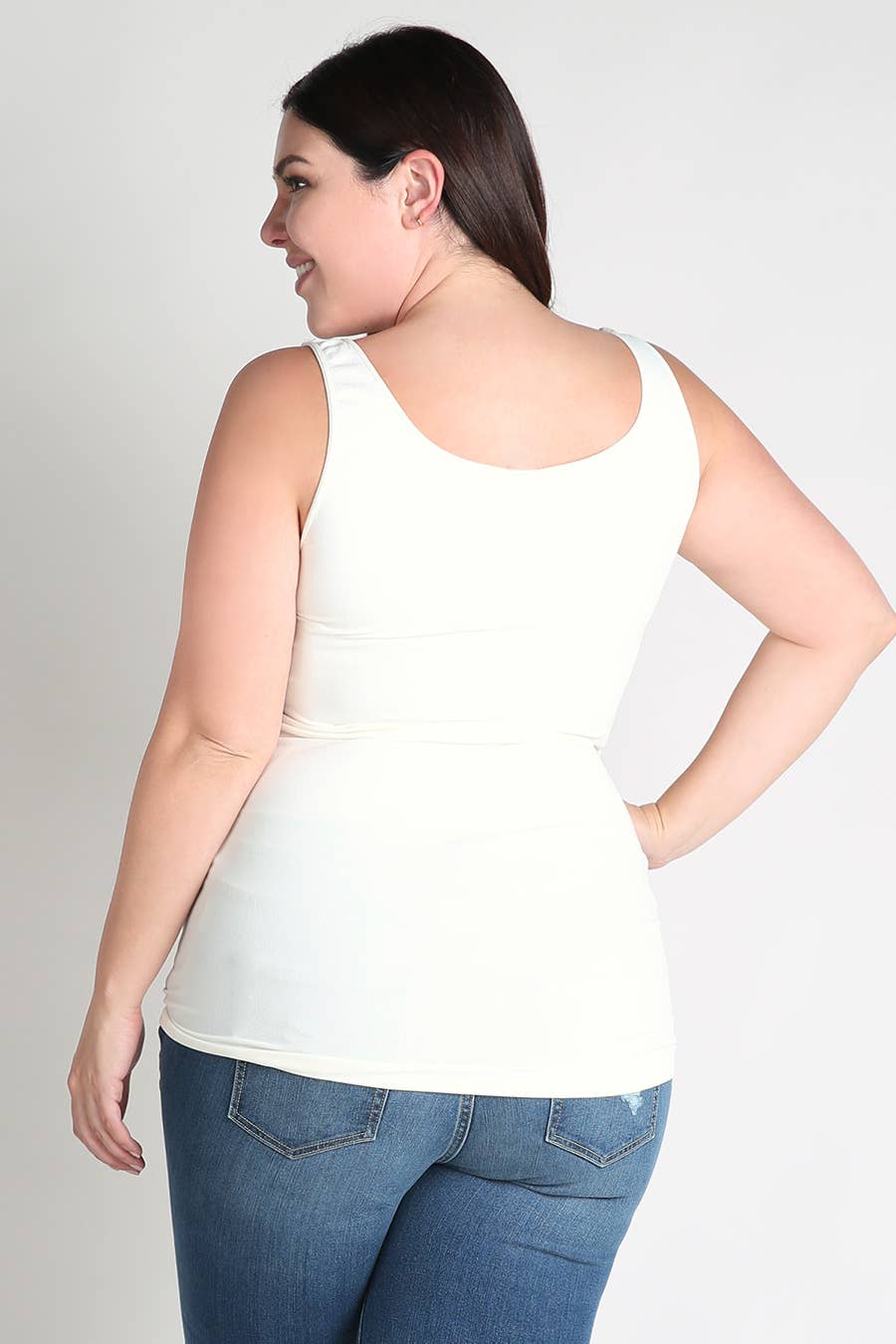 - Plus Size Tank Top Jersey