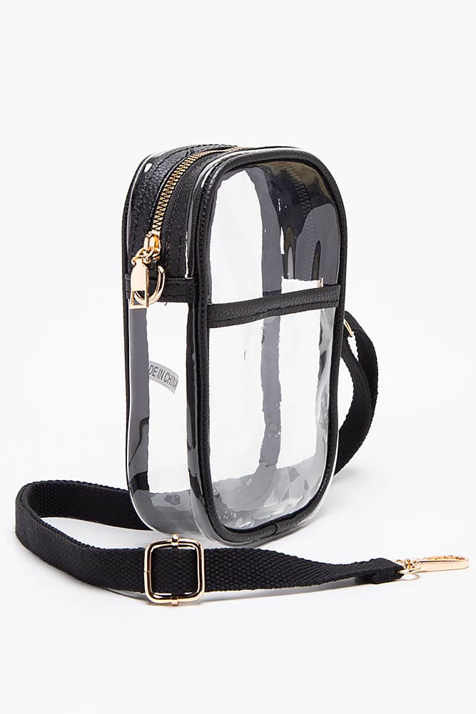 Clear Crossbody Stadium Bag