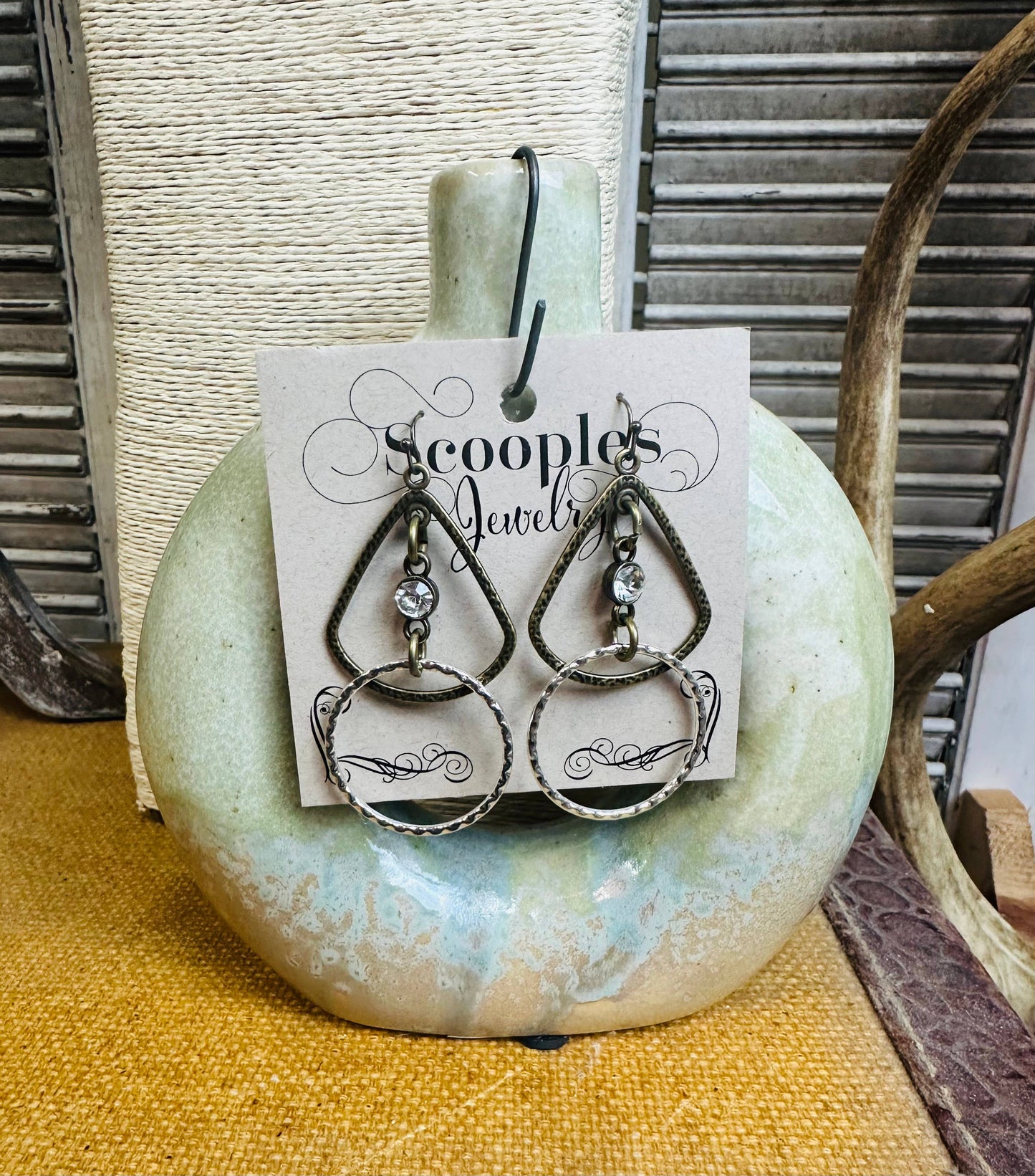 Double Crystal - Earring