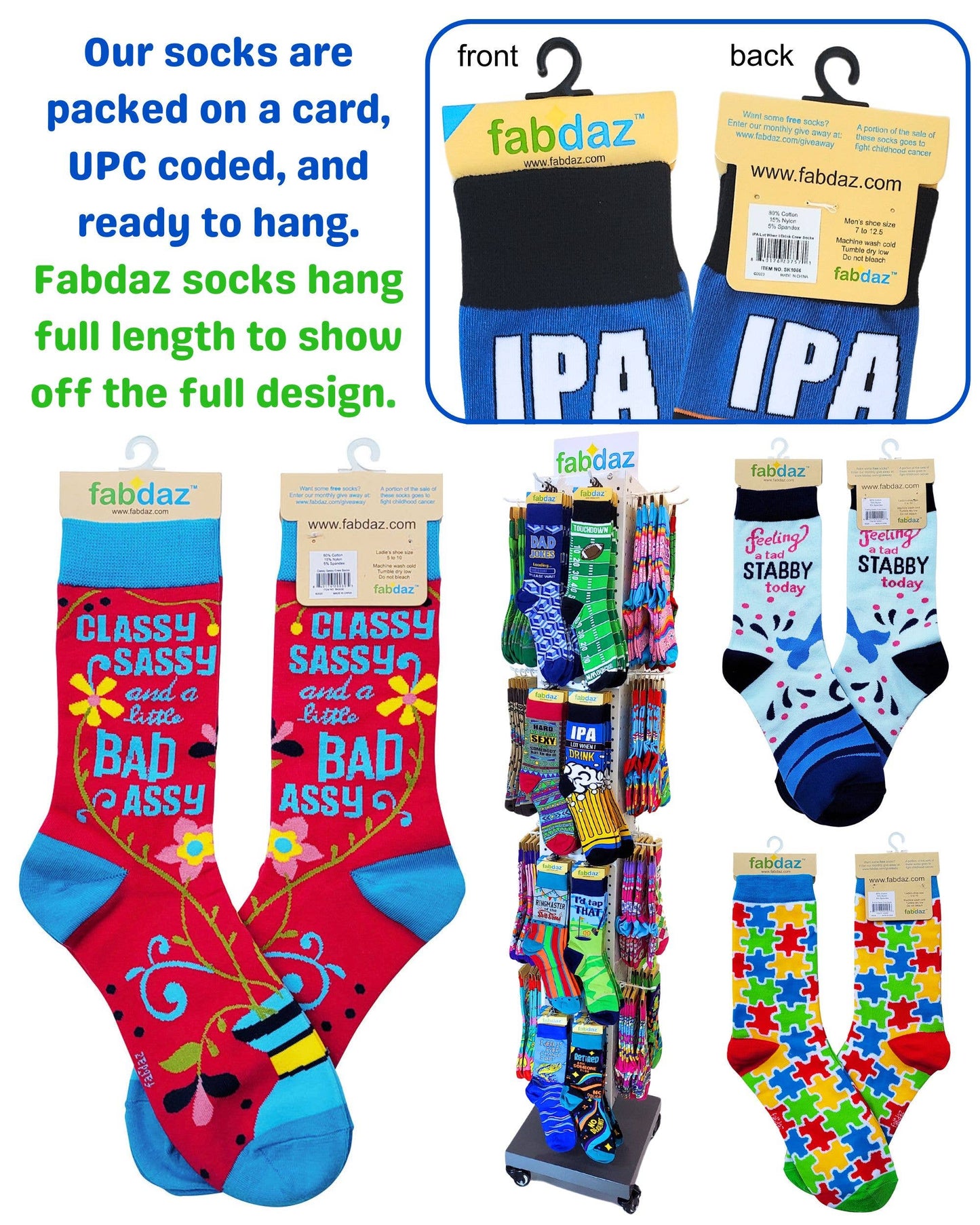 100% That Bitch Ladies' Novelty Crew Socks