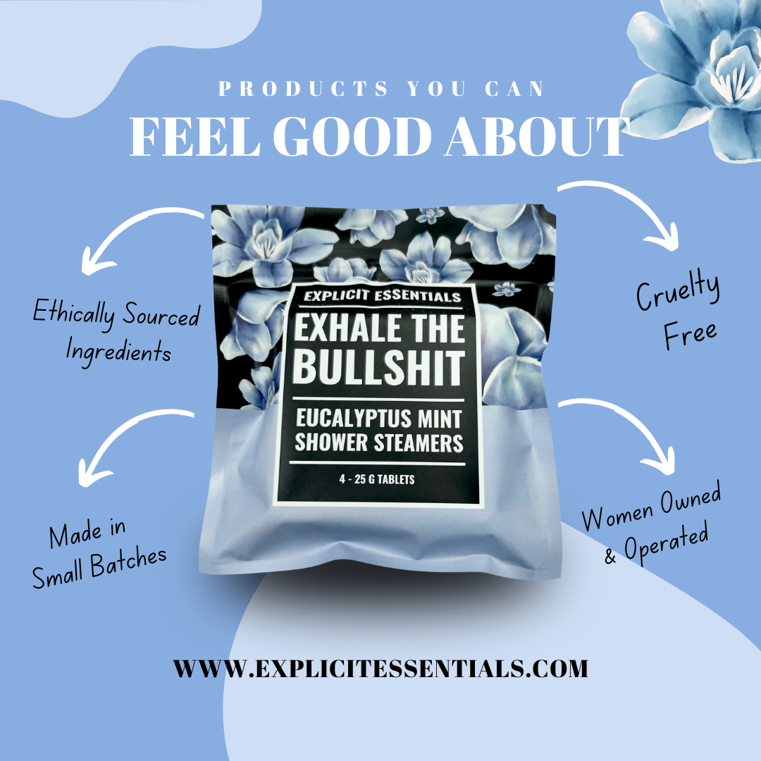 Exhale The Bullsh!t Shower Steamers
