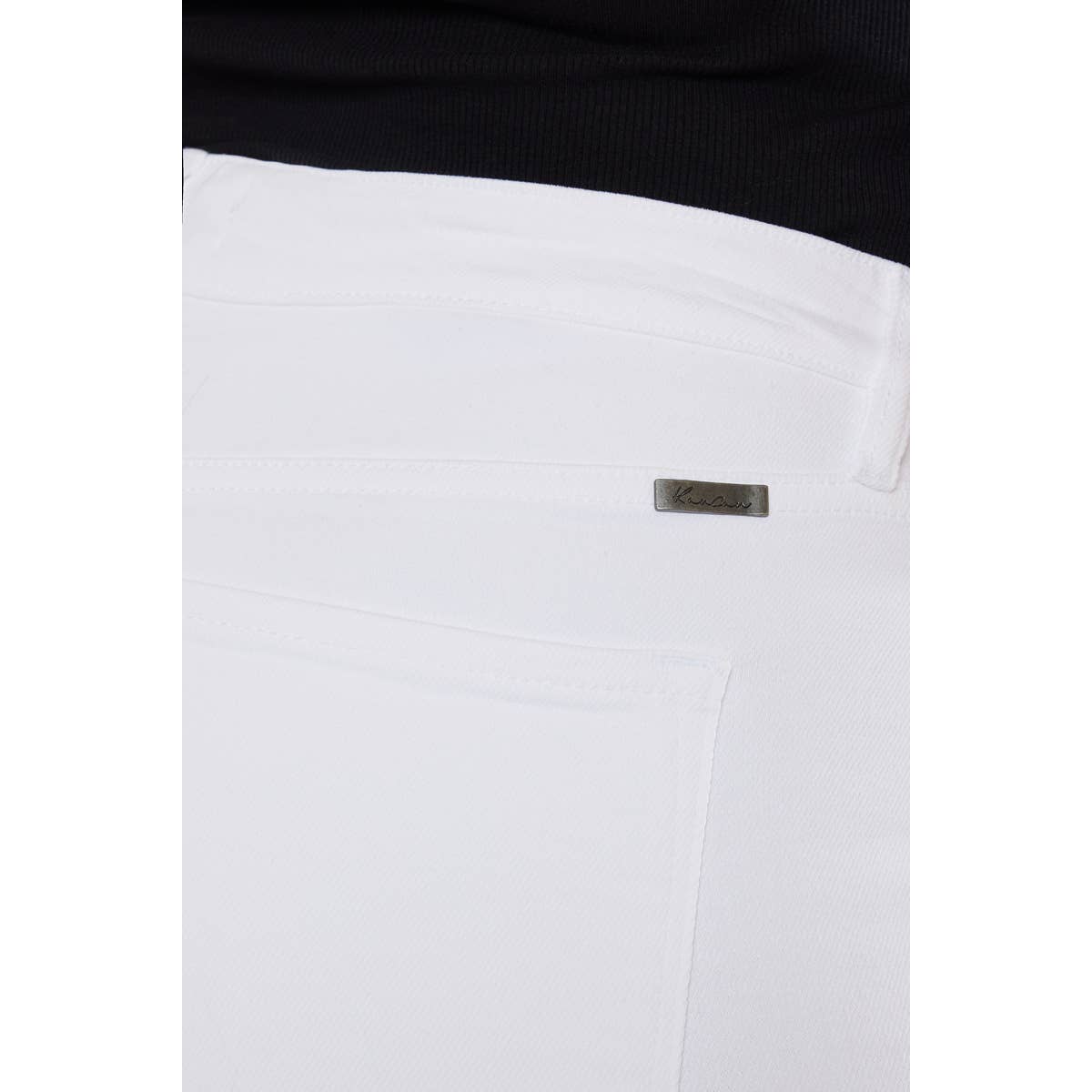 WHITE KANCAN SHORTS