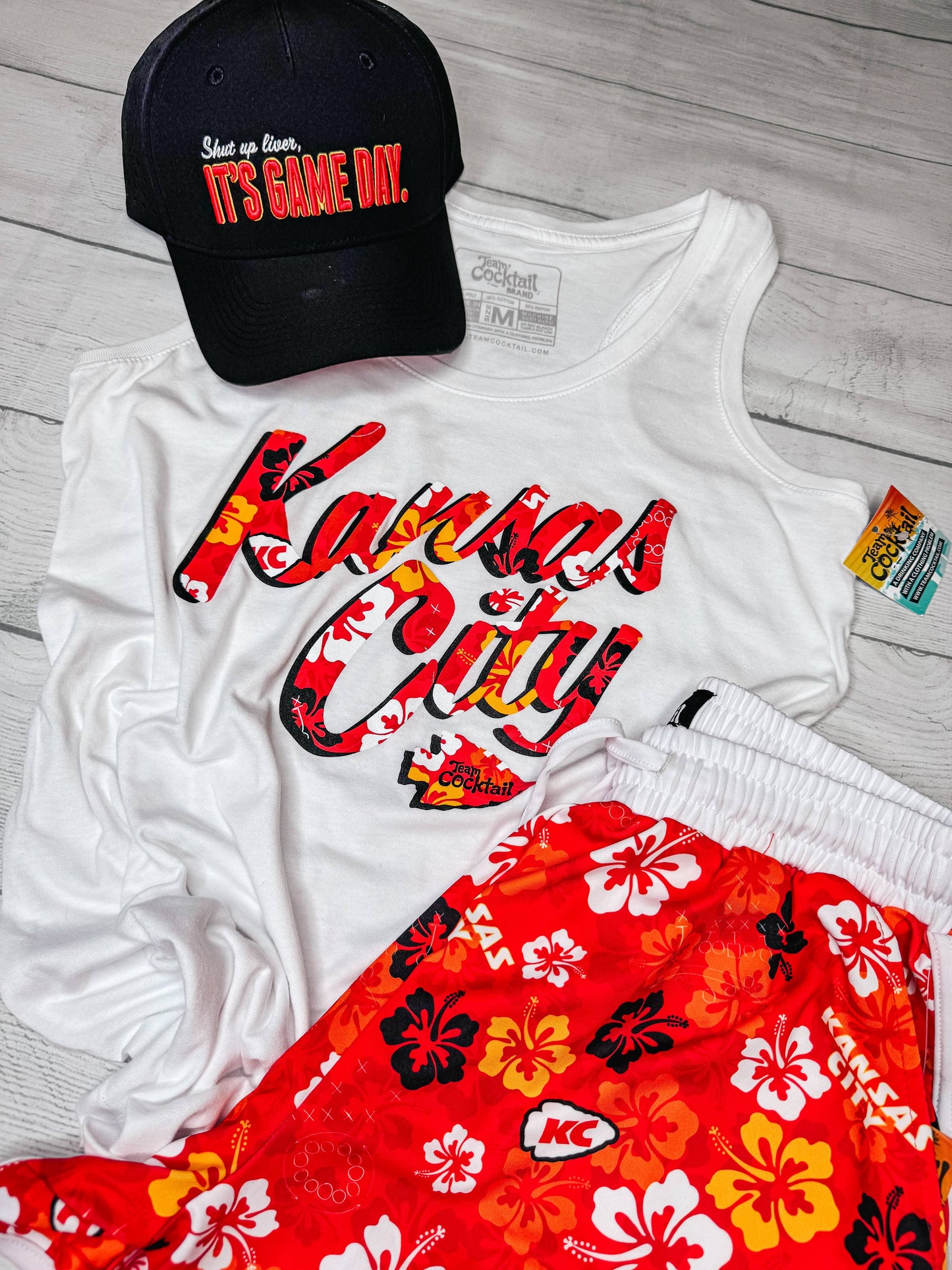 Tropical Kansas City Ladies Shorts