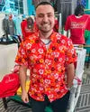 Tropical Kansas City Football Unisex Button Up