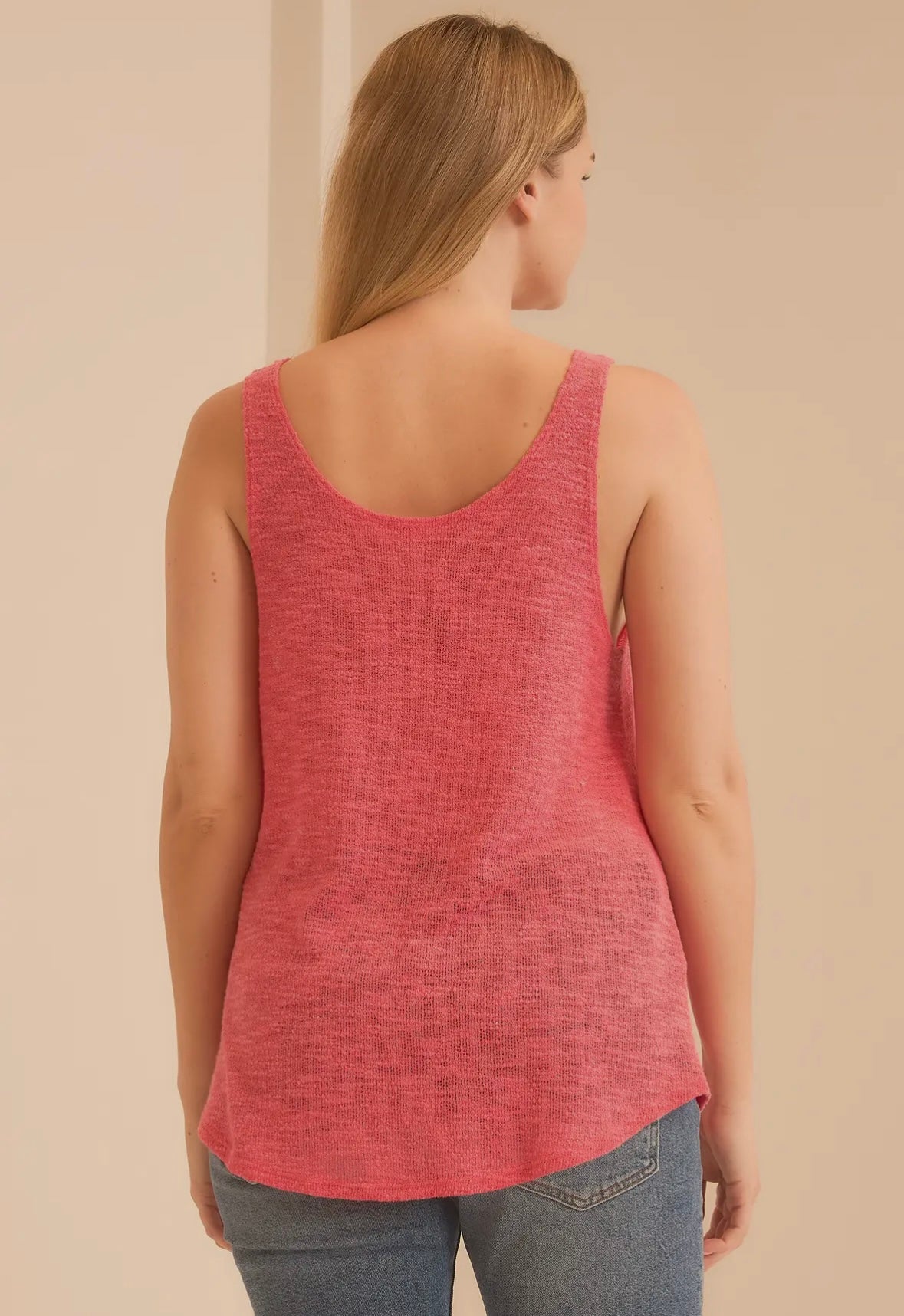 HACCI LOW GAGE SLUB TANK TOP
