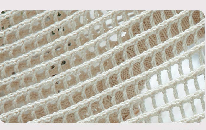 Zip Neck Hollow Out Knit Pullover Sweater