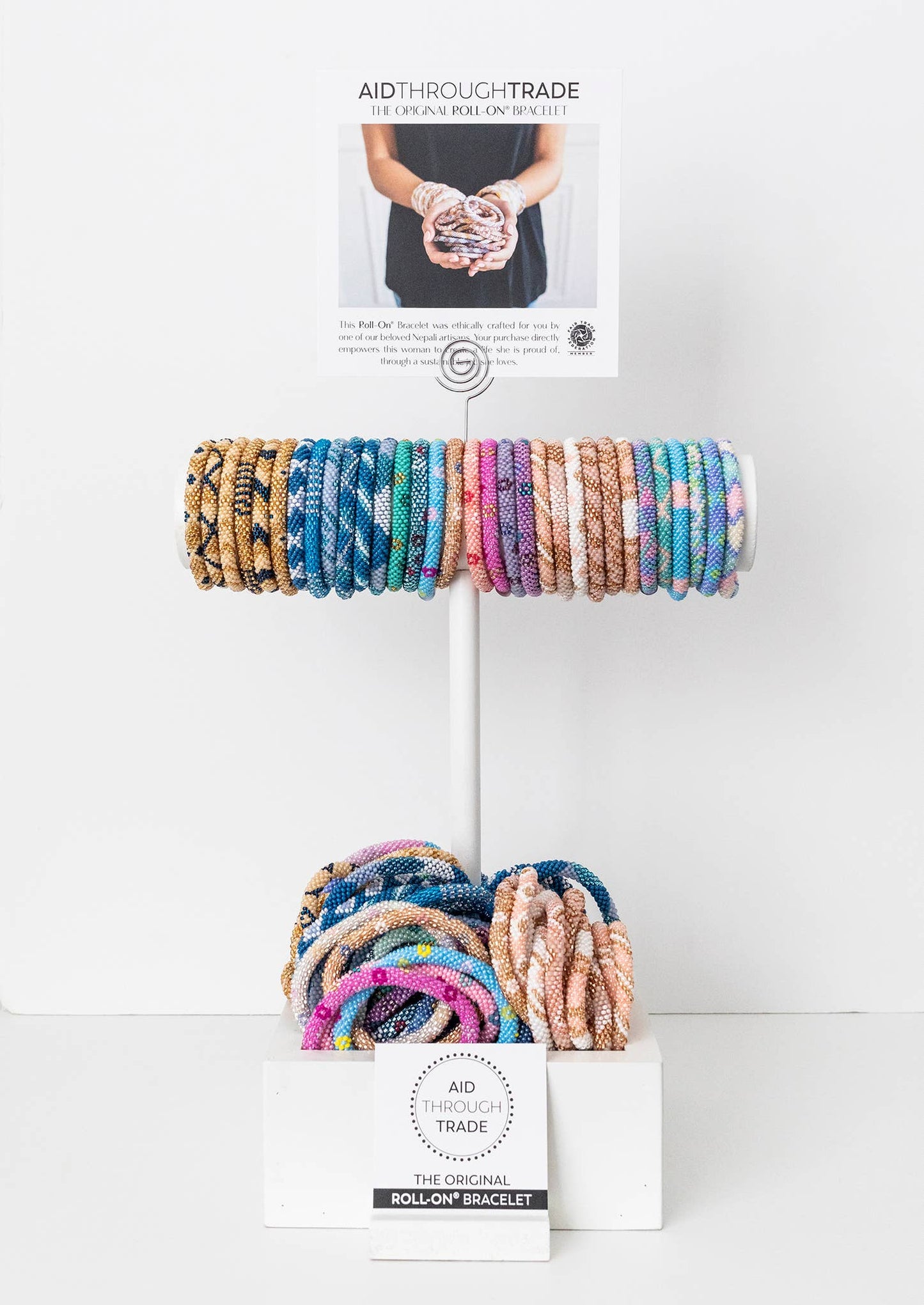The Original Roll-On® Bracelet Flower Power