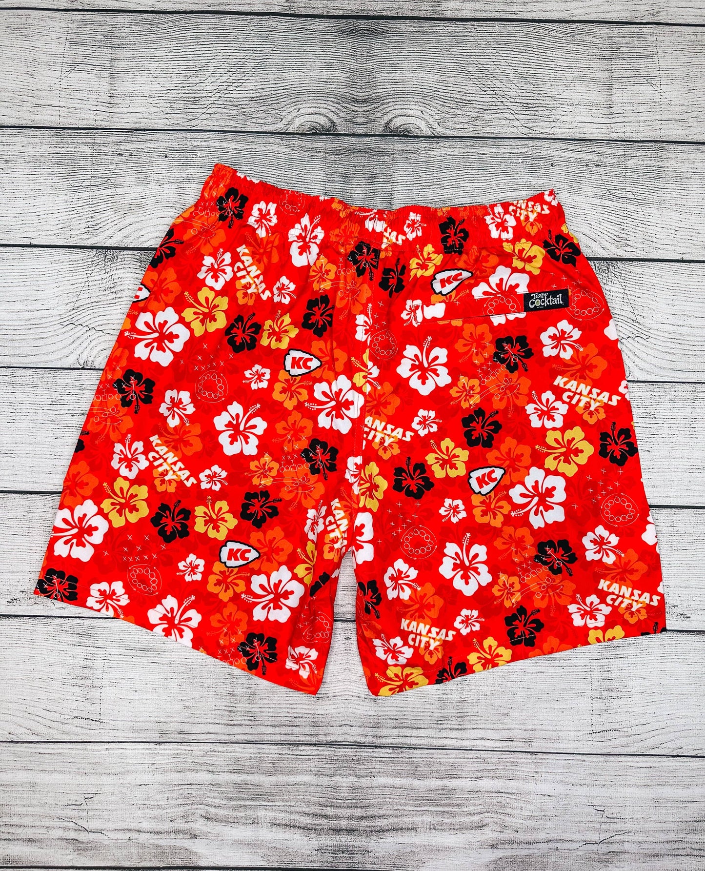 Tropical Kansas City Hybrid Swim Shorts