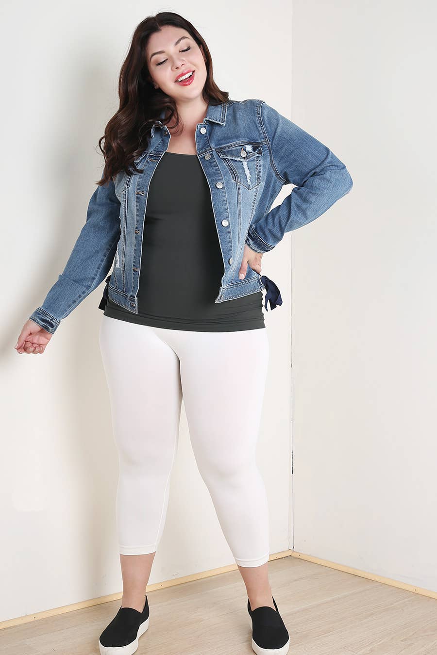 Plus Size Long Camisole