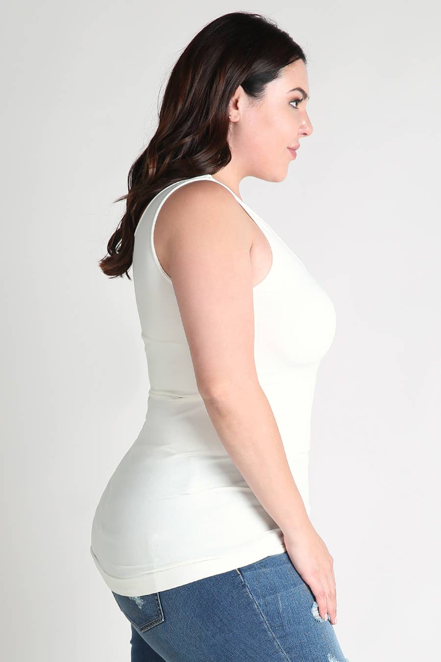 - Plus Size Tank Top Jersey