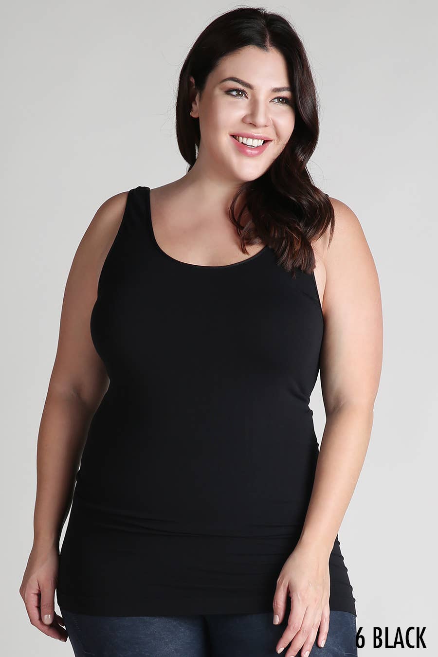 - Plus Size Tank Top Jersey