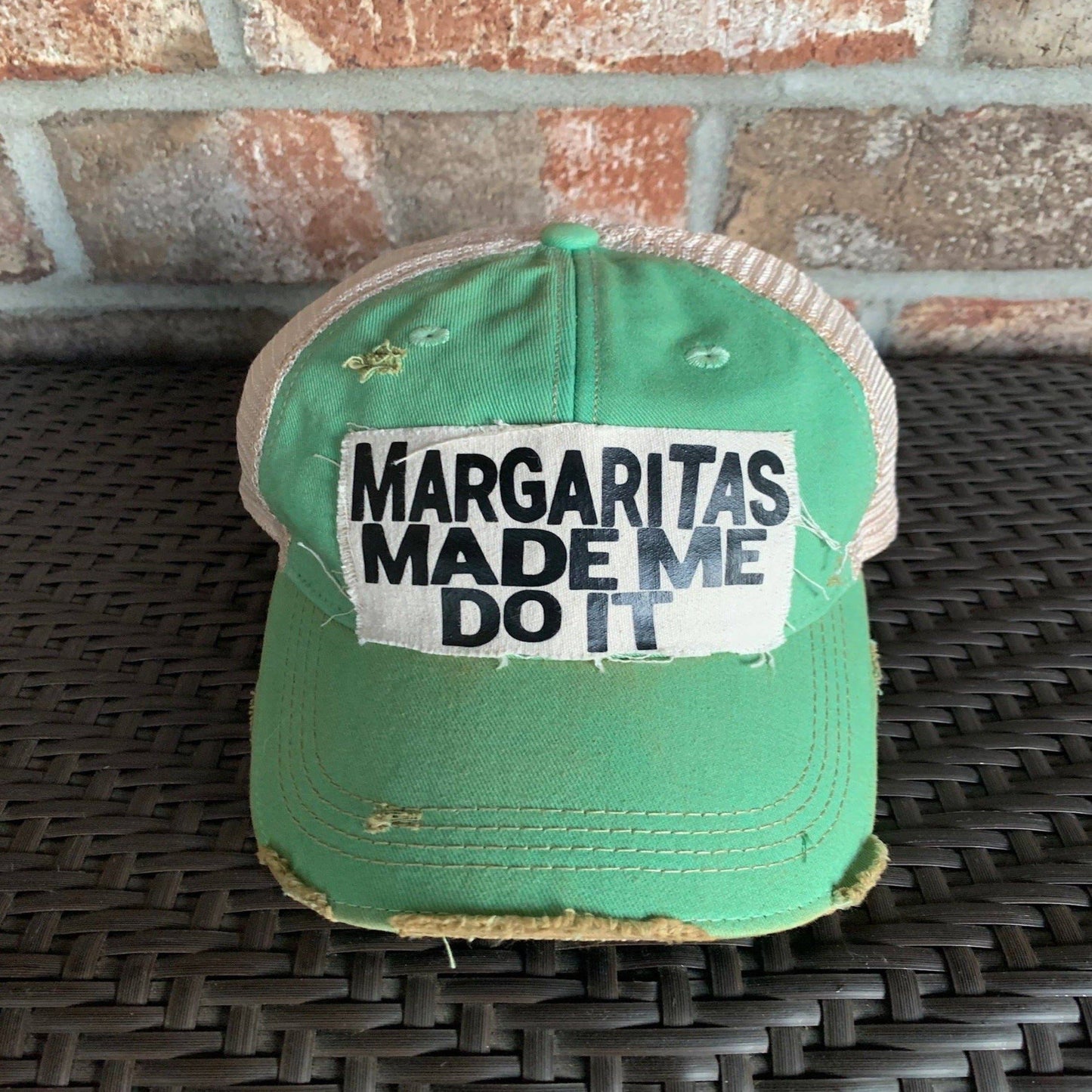 Margaritas Made Me Do It Hat