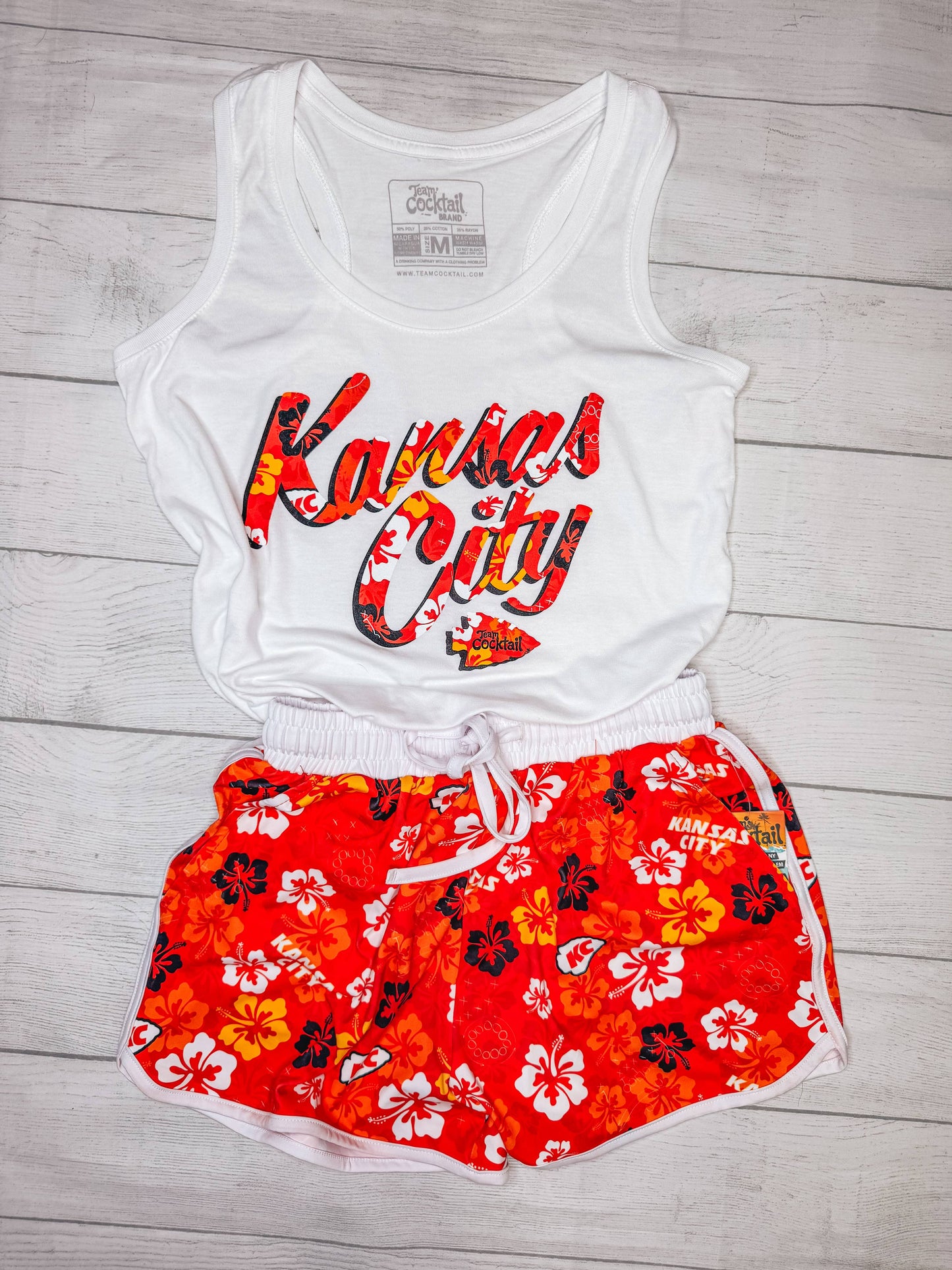 Tropical Kansas City Ladies Shorts