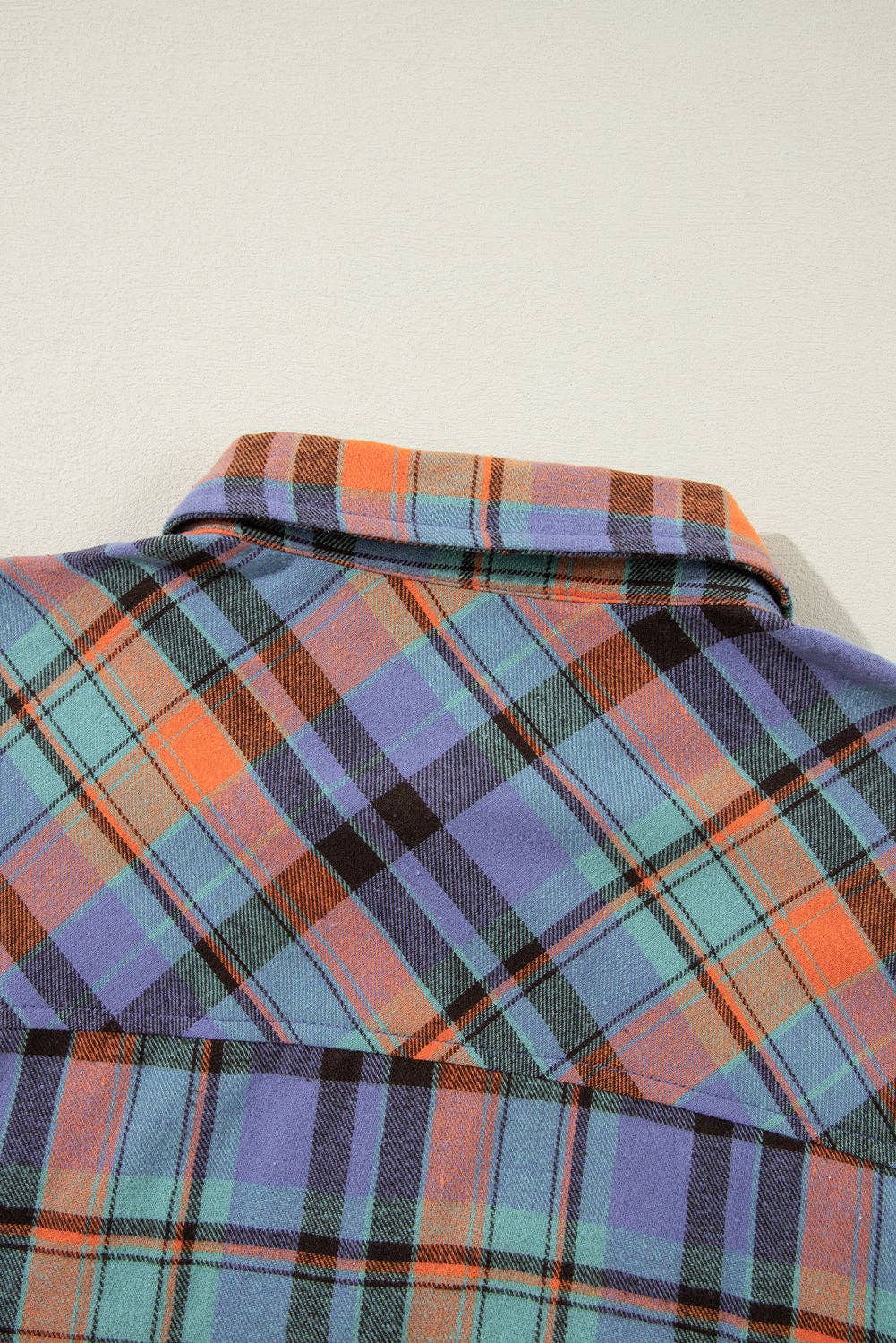 Women's Plaid Print Loose Vintage Shirt