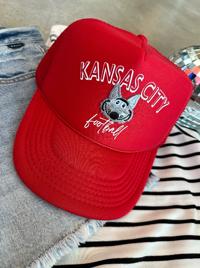 Kansas City Wolf Football Trucker Hat