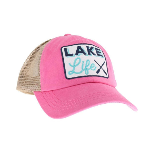 Embroidered Lake Life Patch C.C High Pony Criss Cross Ball C