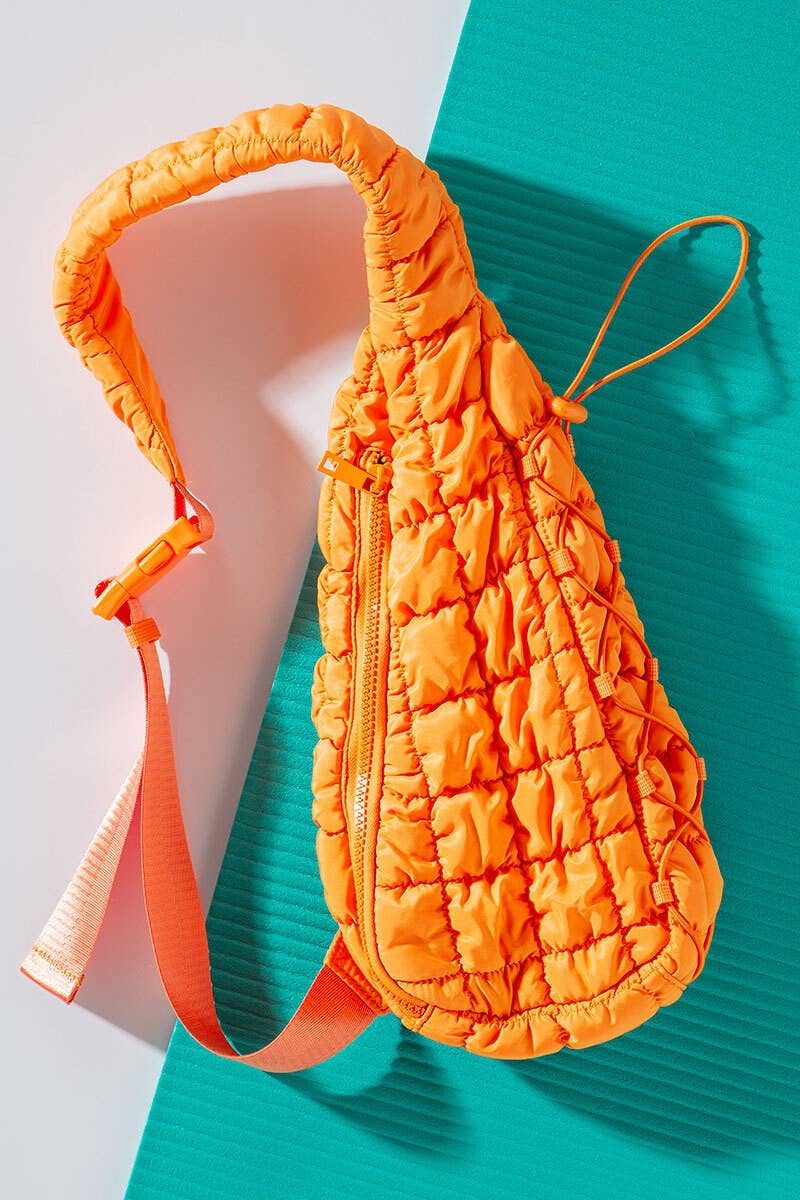 CROSSBODY QUILTED SLING BAG