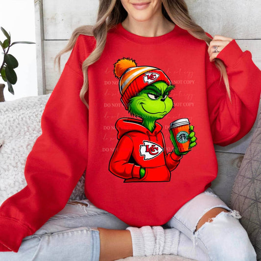 Chiefs Grinch Crewneck