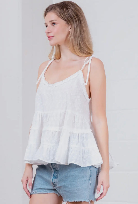 FLIRTY, FLOATY, AND EFFORTLESSLY FEMININE TOP