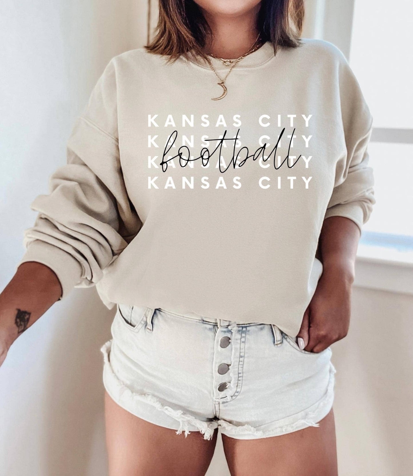 KC FOOTBALL SWEATSHIRT